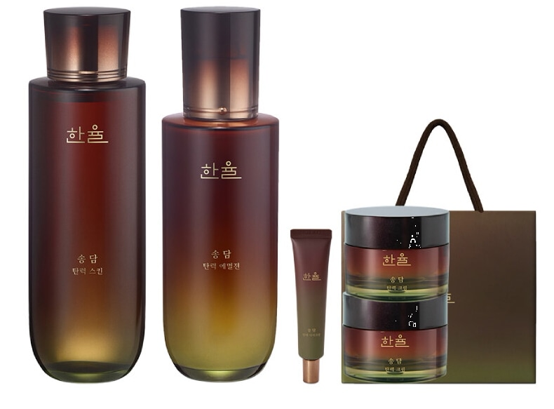ソンダム 弾力基礎 5種セット（スキン＋エマルジョン＋アイクリーム＋クリーム2個）송담 탄력 기초 5종세트(스킨+에멀전+아이크림+크림2개)