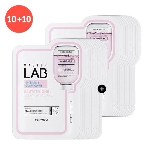 Qoo10] トニーモリー マスターラボ グルタチオン マスクシート
