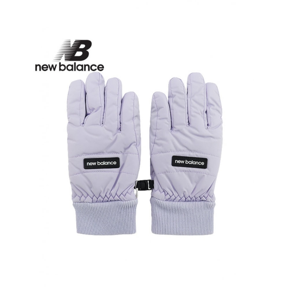 ニューバランスキッズ軽量パッド入りフィンガーグローブ (NK8CDF104U-70) _バイオレット
