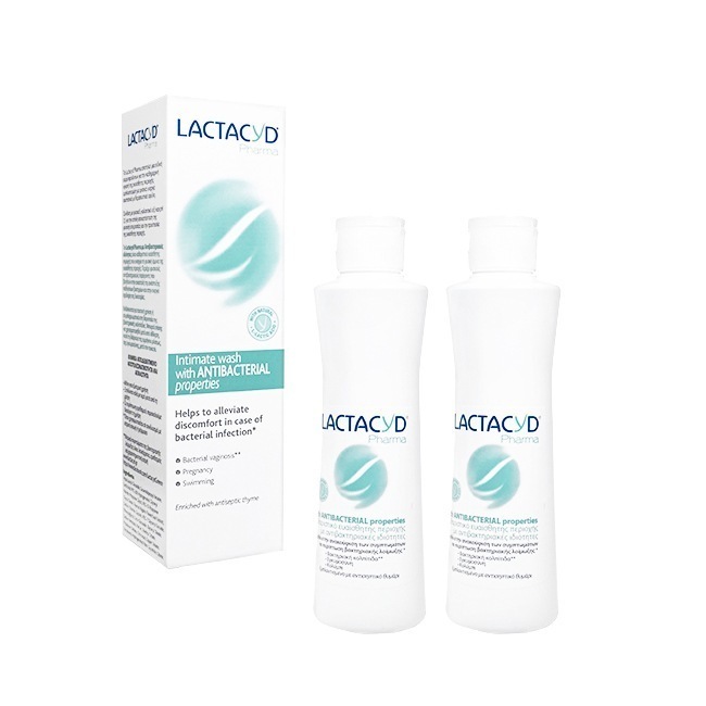 アンチバクテリアル 250ml 2本 LactacydPharma オメガファーマ デリケートゾーン用洗浄剤 弱酸性 海外発送便 日時指定不可 ヤマト国際便発送 4,662円