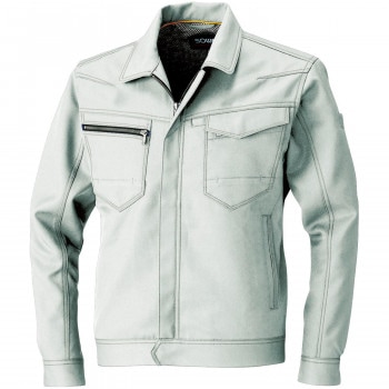 桑和 9663 長袖ブルゾン 3Lサイズ シルバーグレー（22） SOWA