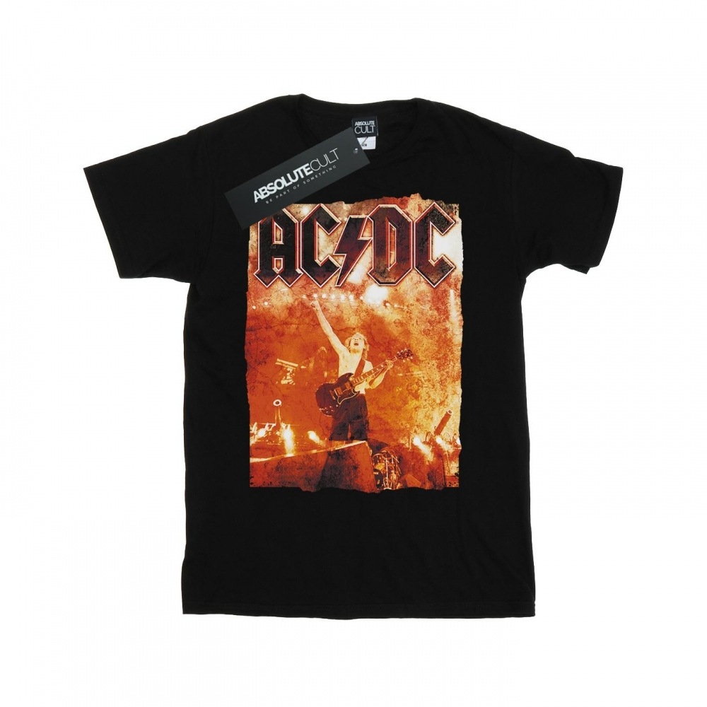 (英国より直送) AC/DC メンズライヴ・アット・リバープレート Tシャツ