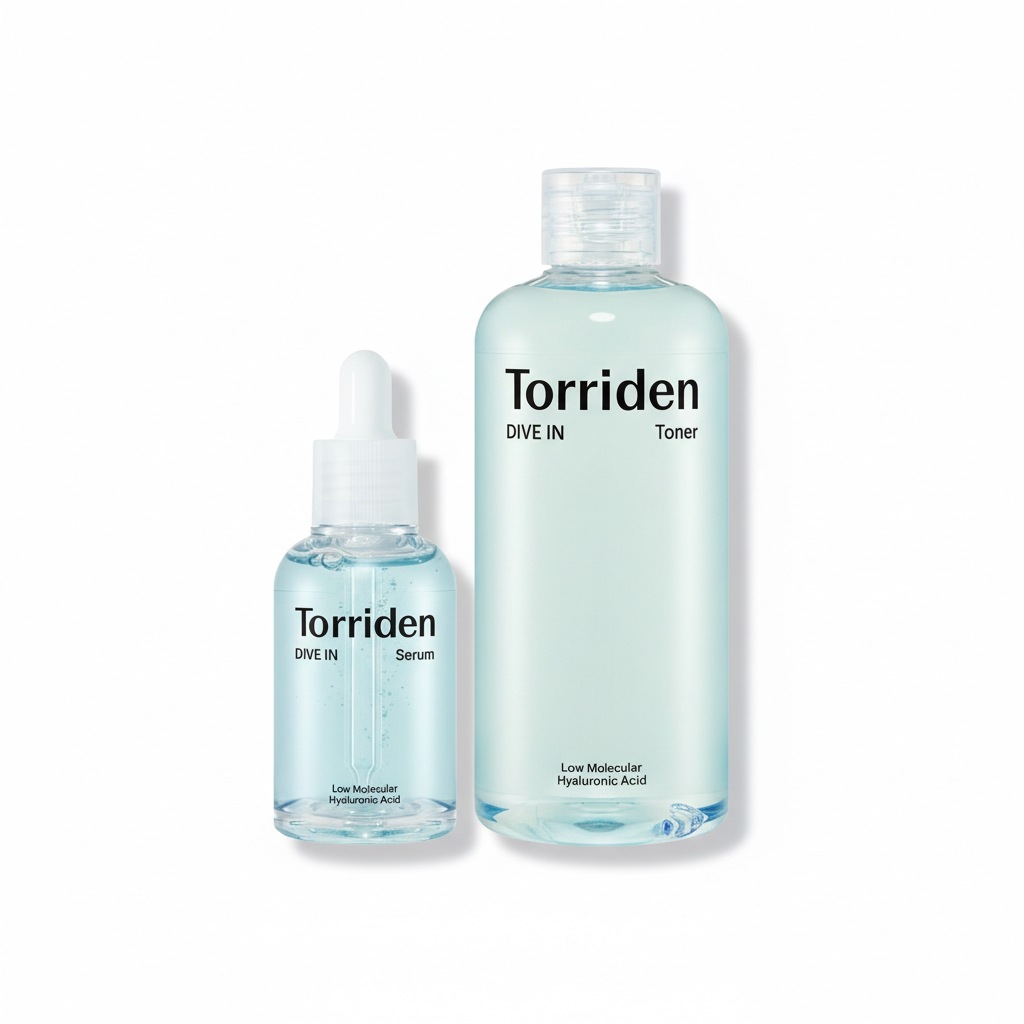 ダイブイン 低分子ヒアルロン酸セラム 50ml セット (+トナー 300ml)