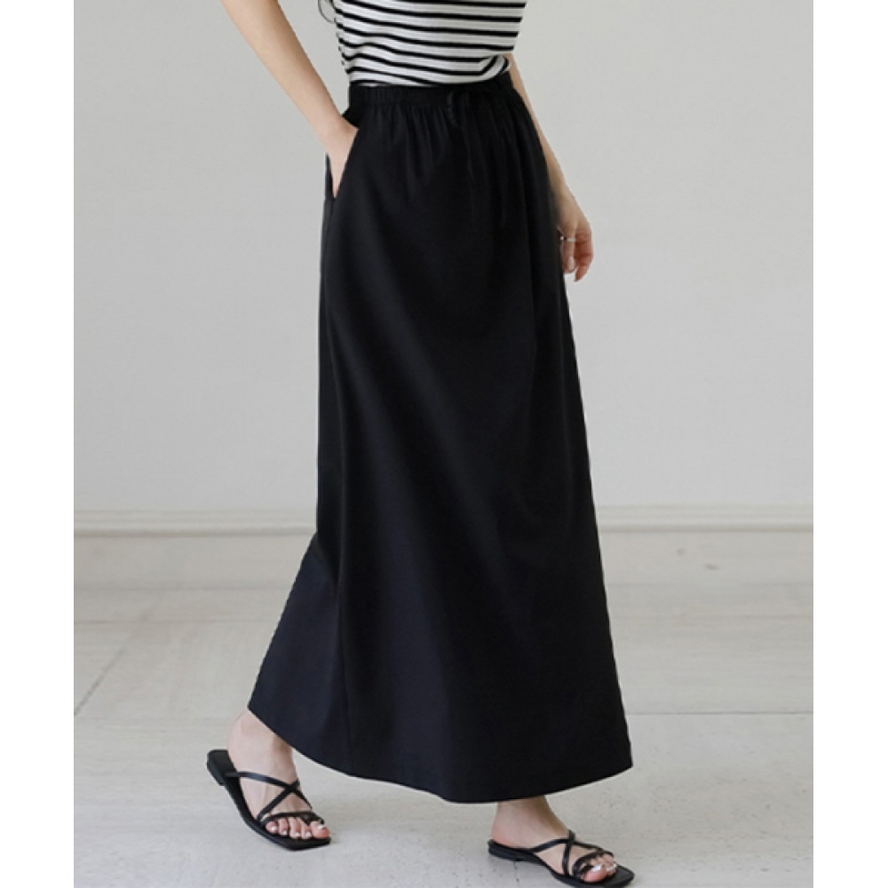 FRENCHCHIC クールマキシバンディングスカート