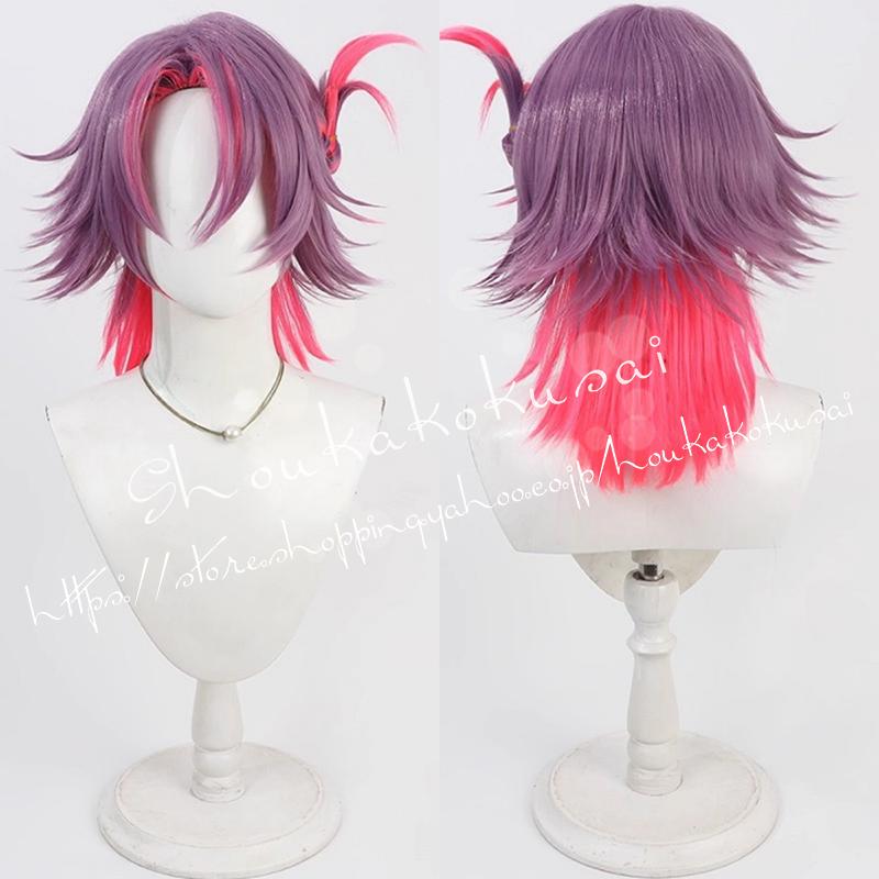 【人気爆売れ】にじさんじ 渡会雲雀 コスプレ ウィッグ コスチューム用小物 耐熱 かつら 日常