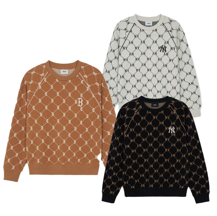DIA MONOGRAM JQD PIPING SWEATSHIRT