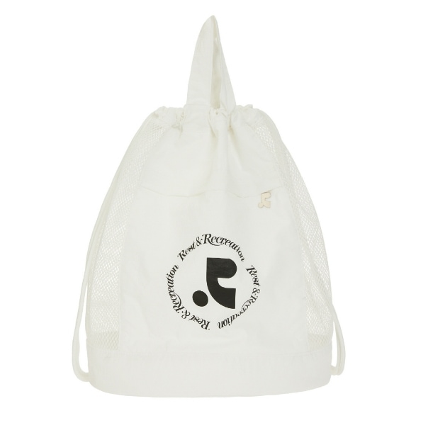 LOGO MESH BACKPACK 3色