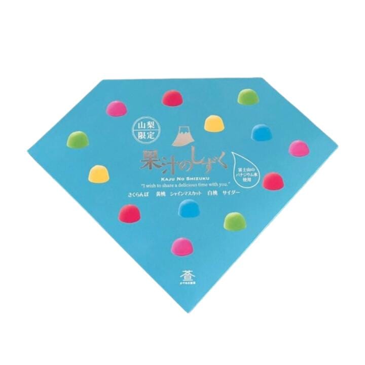 果汁のしずく 10箱　山梨限定　大幅値下げ明日まで Qoo10] ケイト 【山梨限定 果汁のしずく】山梨限定 果汁