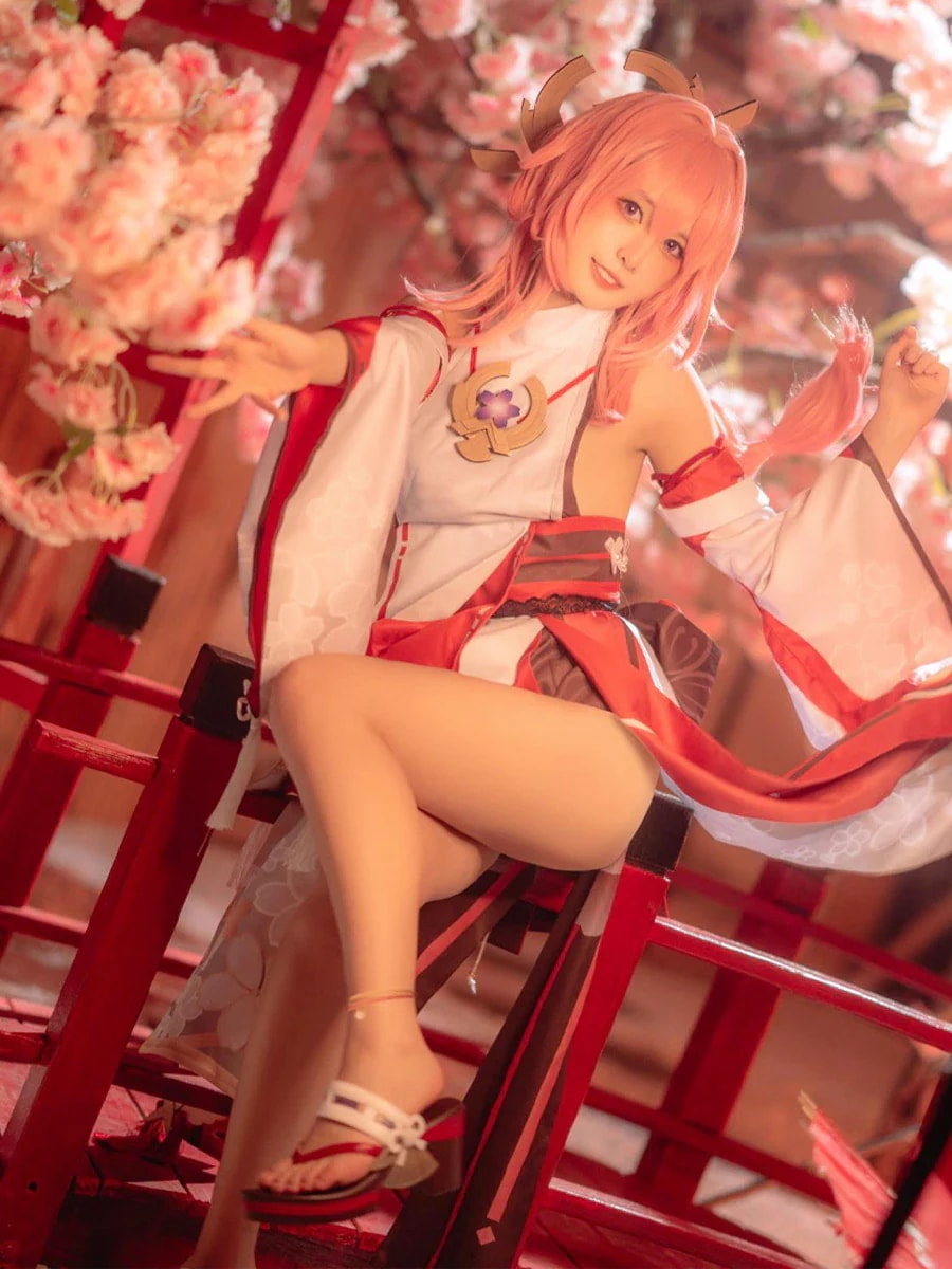 原神 げんしん genshin 八重神子 やえ みこ コスプレ衣装 コスチューム期間限定30％