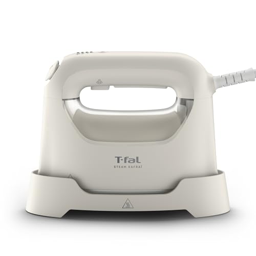 ティファール スチームアイロン 衣類スチーマー 2WAY 衣類丸ごとリフレッシュ ワンプッシュおまかせスチーム 脱臭 除菌 「スチーム ラフレ」 ハンディアイロン アイボリーホワイト DV8070J0