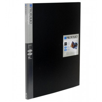 ナカバヤシ プロフォリオ A2判 24P ブラック IA-12-A2N