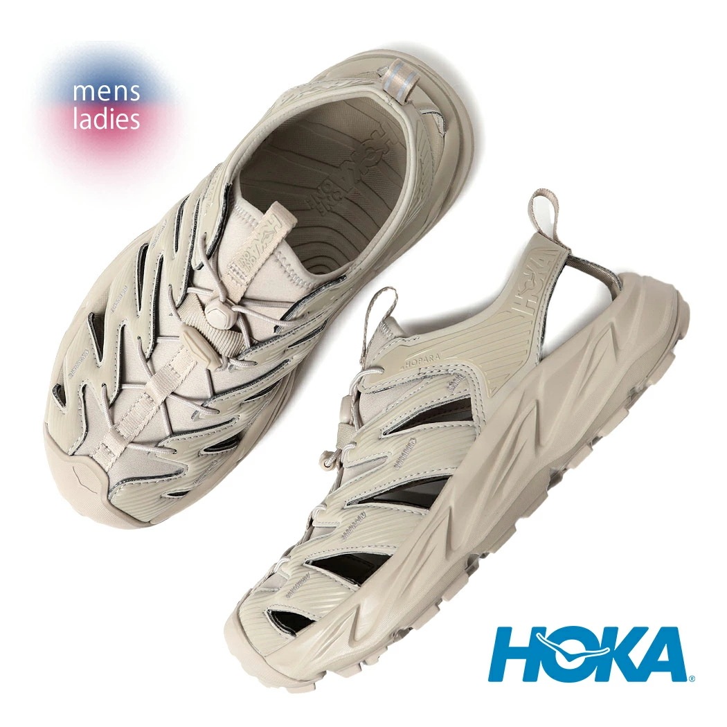 HOKA ホカ ホパラ ランニング スニーカー HOPARA OXFORD TAN ( 白 ホワイト グレー ベージュ サンダル SANDAL メンズ 1123112-OTOT )
