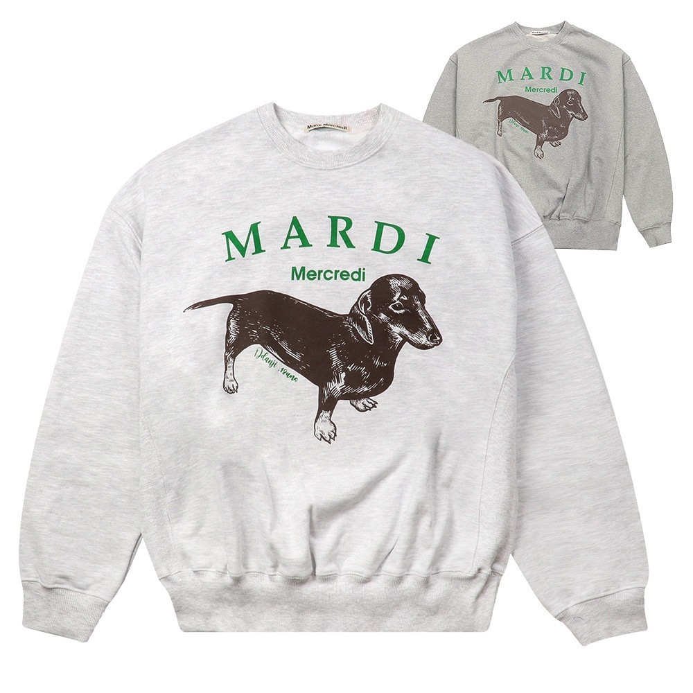 SWEATSHIRT DDANJI 長袖 レディース 韓国 ファッション アパレル