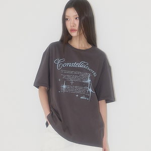 ILLIGO 129 LOGO グレー M パーカー ピンク29プリント illigo