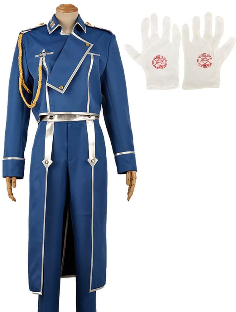鋼の錬金術師 ロイマスタング 大佐 軍服 コスプレ 衣装 コスチューム ハロウィン 学園祭 クリ