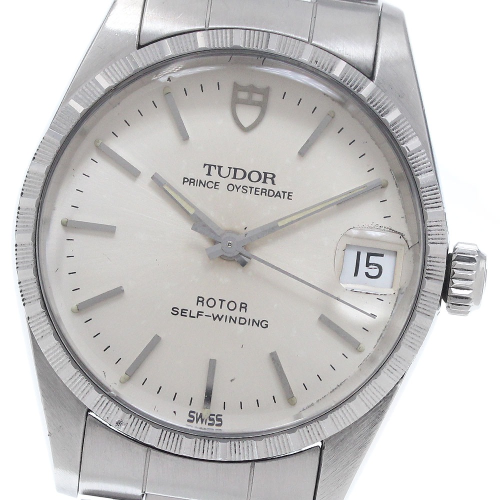 チュードル TUDOR 74310N プリンスオイスターデイト デイト 自動巻き ボーイズ 箱・保証書付き_955340【中古】