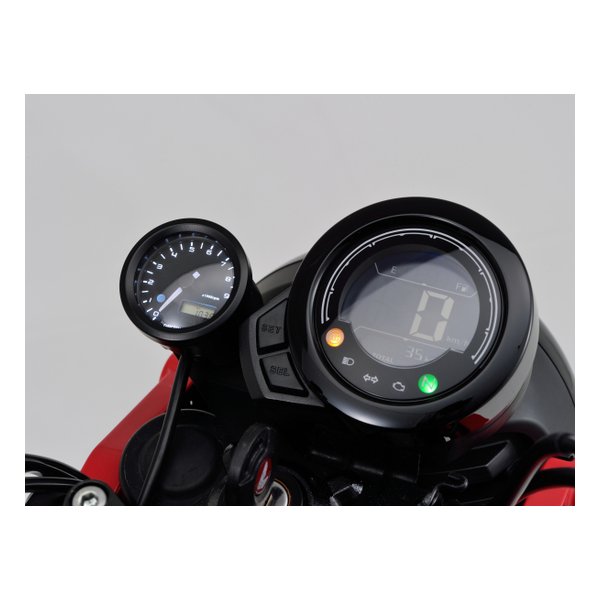 タコメーター φ48 9000rpm表示 3色LED CT125用 D18898