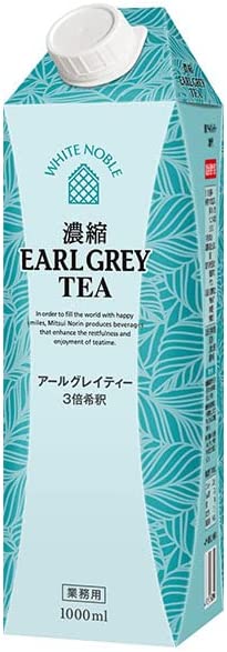 【送料無料】三井農林 WN 濃縮アールグレイ 3倍希釈 1000ml 1L24本