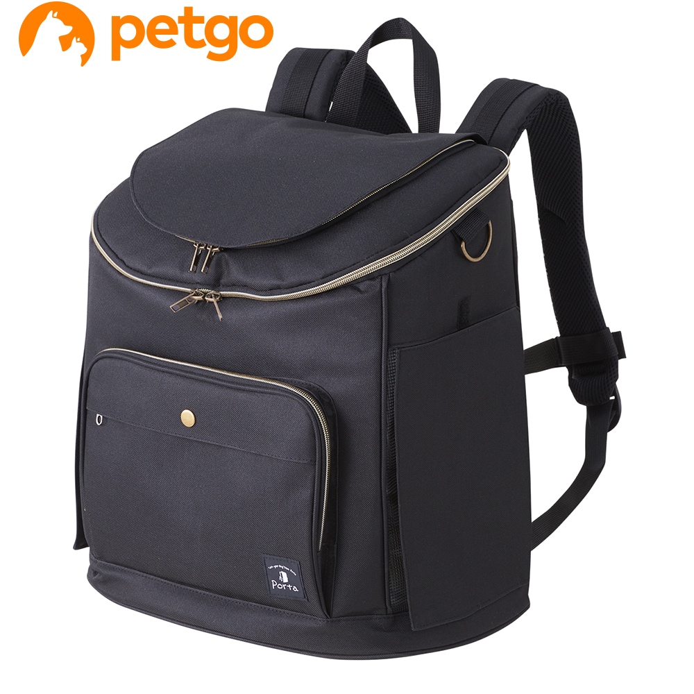 ペティオ Porta(ポルタ) ドッグリュックキャリー ブラック