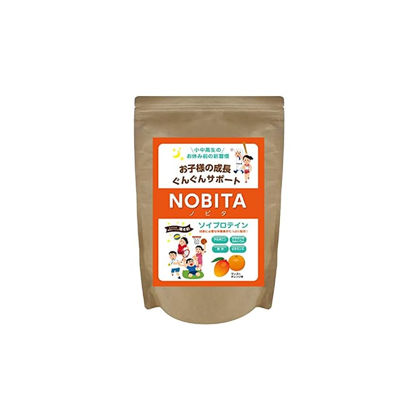【3日以内発送】NOBITA(ノビタ) ソイプロテイン FD-0002 (マンゴーオレンジ味)