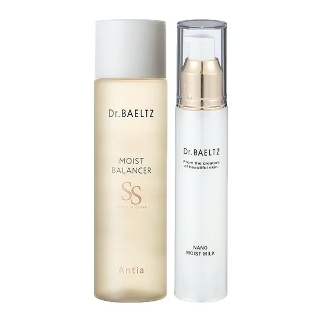 [国内正規品]アンティアモイストバランサー 150ml とナノモイストミルク 50ml のセット スキンケアコフレ　もっちり　弾力肌　ヒト型セラミドベース　敏感肌