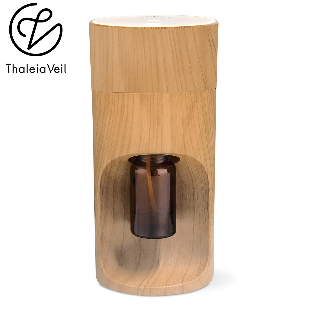 ディフューザー サリアベル エッセンシャル オイルディフューザー 加湿 ネブライザー式 水なし アロマディフューザー コンパクト USB タイマー機能 車 車内 芳香剤 おしゃれ インテリア