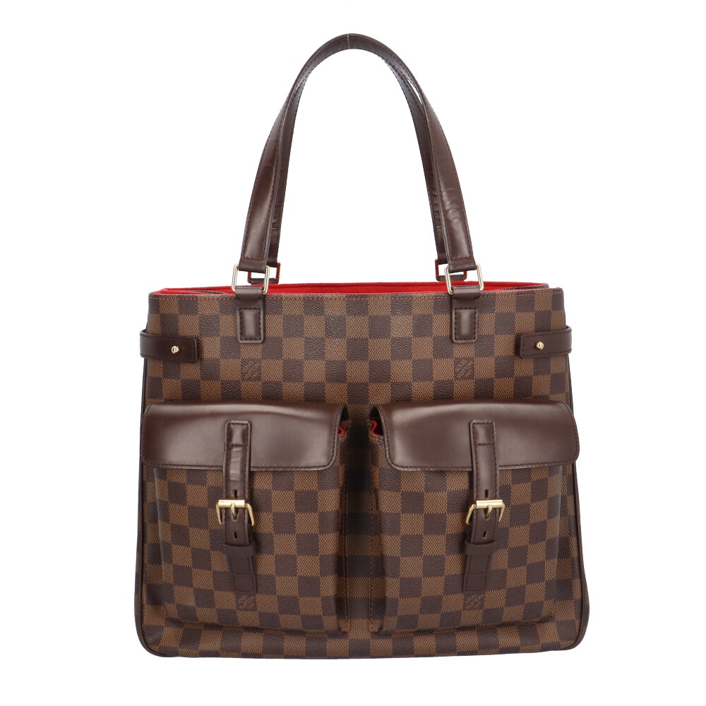 ルイヴィトン ユゼス ダミエ ショルダーバッグ ダミエキャンバス N51128 ブラウン LOUIS VUITTON 中古