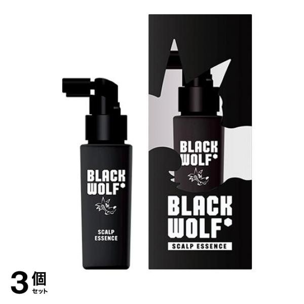 BLACK WOLF(ブラックウルフ) スカルプエッセンス 50mL 3個セット
