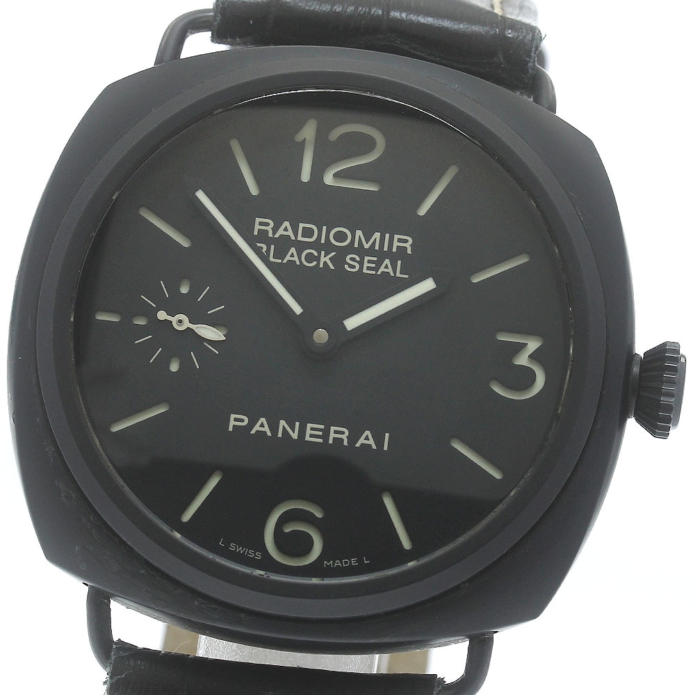 パネライ PANERAI PAM00292 ラジオミール ブラックシール スモールセコンド 手巻き メンズ _871687【中古】