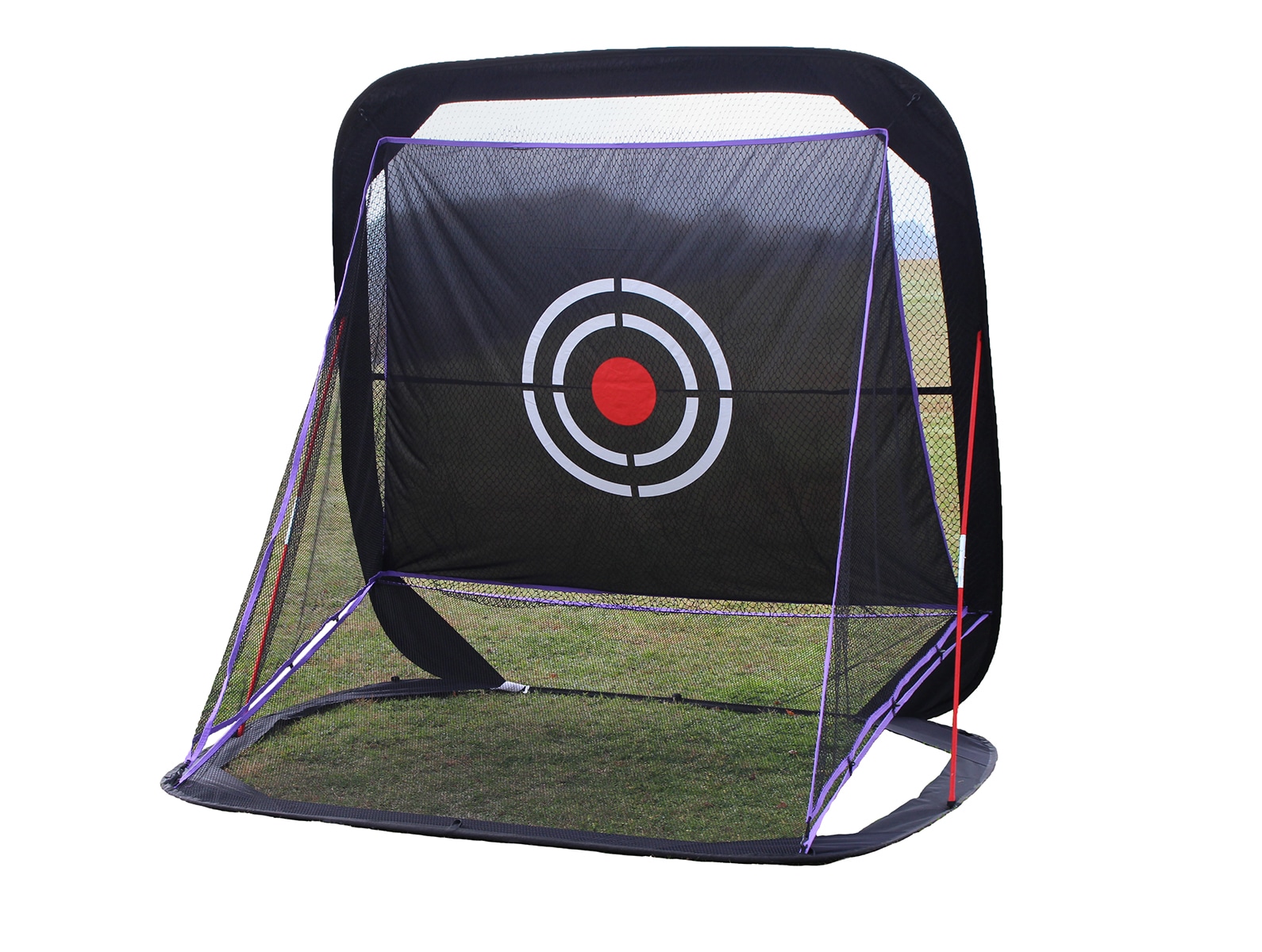 ゴルフネット 打ちっぱなし練習用 幅2.25mx高さ2.0m 自動返球 コンパクト収納