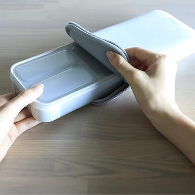 メール便対応/シービージャパン　薄型弁当箱フード...のサムネイル
