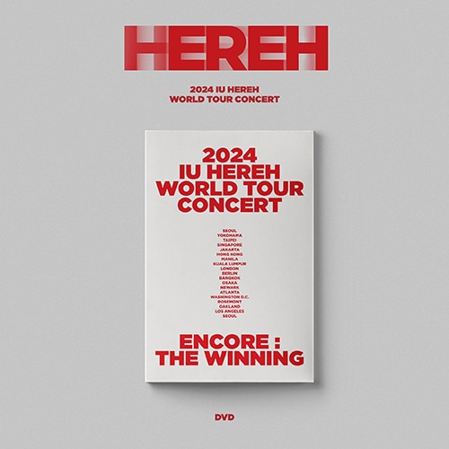 【 DVD 】 IU - 2024 IU [ HEREH ] WORLD TOUR CONCERT