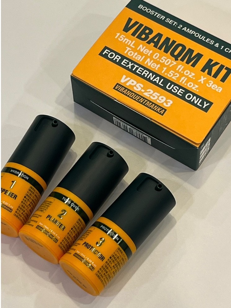 VIBANQUENTMANKA KIT 3-STEP縦毛穴ケアキット