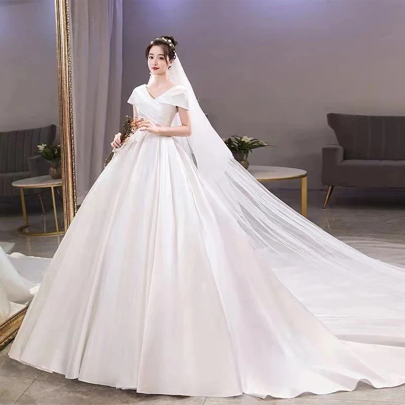 ウェディングドレス 白 イブニングドレス パーティードレス ワンピース 二次会 結婚式 成人式 演奏会 花嫁 お呼ばれ 披露宴 2