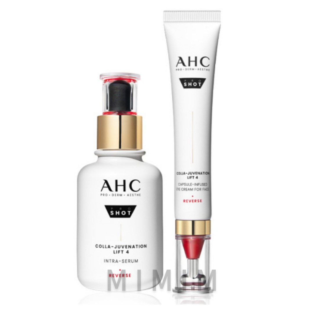 AHC プロショット コーラ ジュビネーション リフティング セラム 40ml+アイクリーム30ml デュオセット