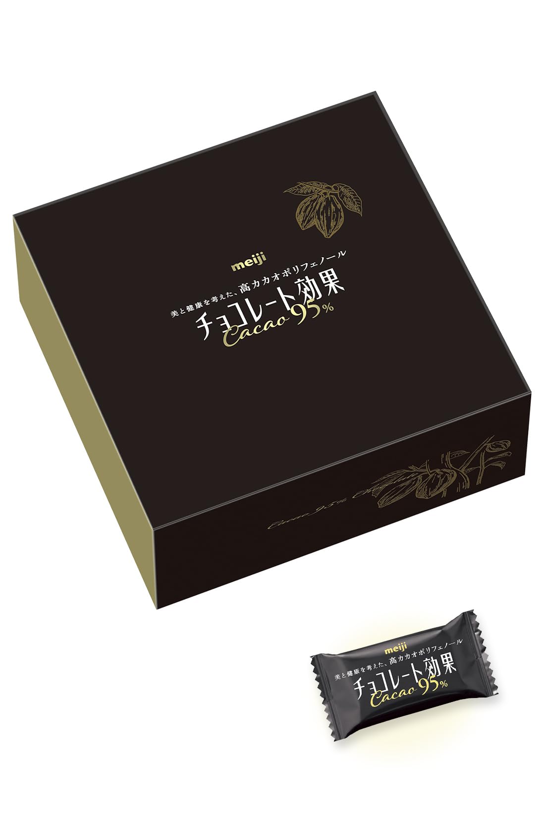 明治 チョコレート効果カカオ95%大容量ボックス 800g