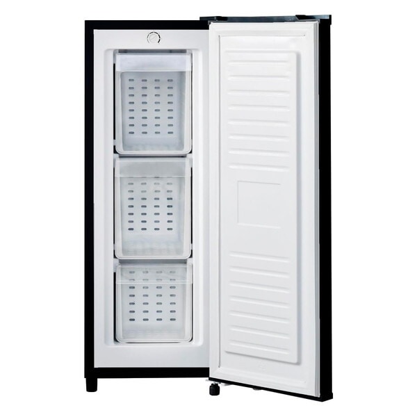 YF-SU50(B) ブラック [スリム冷凍庫 (50L右開き)]