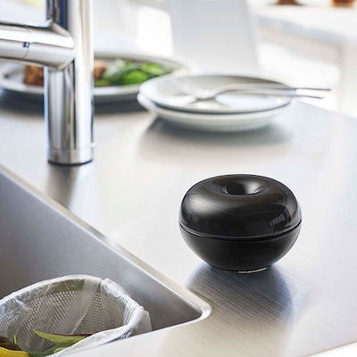 他サイト： コバエ対策 山崎実業 TOWER タワー コバエ＆消臭ポット ブラックの商品画像