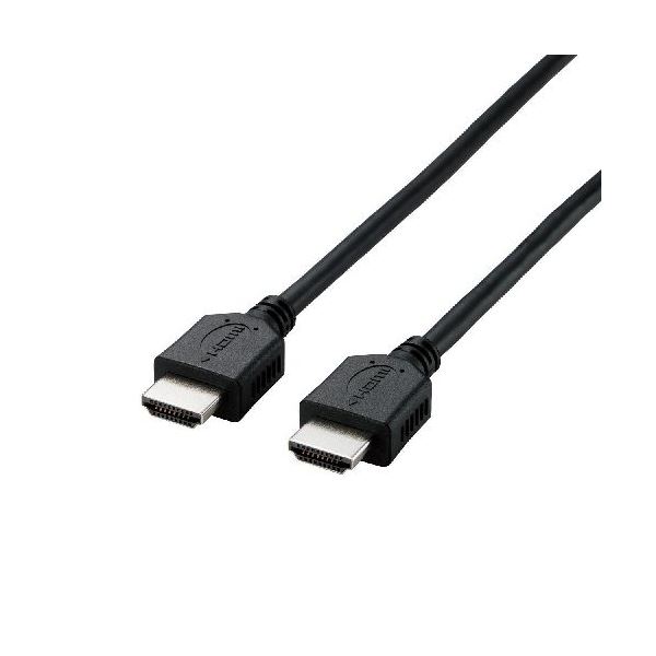 (まとめ)エレコム HDMIケーブル CAC-HD14EL10BK(×3セット)