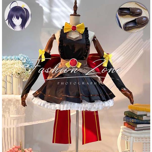 中二病でも恋がしたい 風 小鳥遊 六花 夢境戦闘服 コスプレ衣装 ウィッグ 靴 cosplay ハロウィン 演出服 変装
