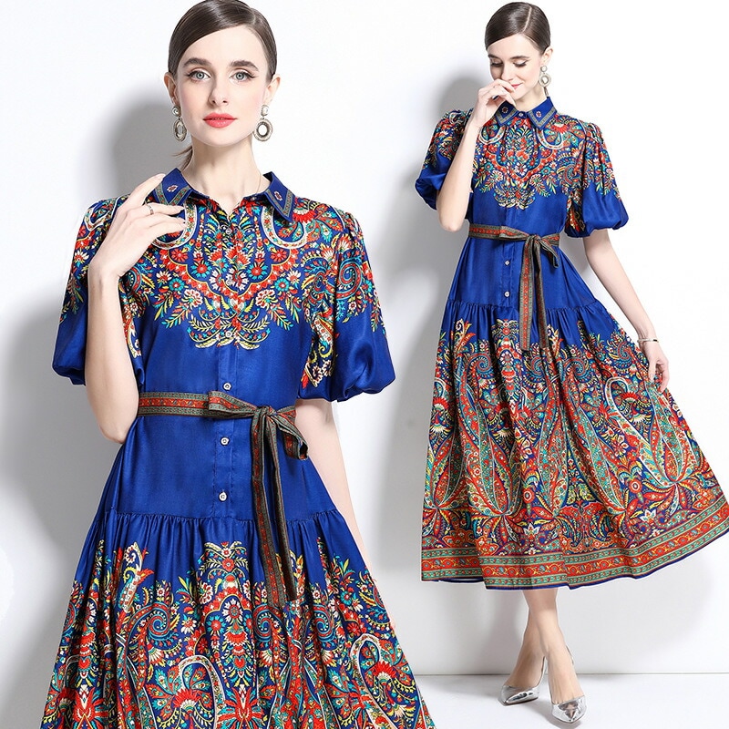 今すぐ欲しい！M～3L1色パーティー ドレス ロング フレアワンピ ワンピース ワンピ パーティードレス パーティーワンピ 結婚式 二次会 大きいサイズクラシカル系 大人優雅 ウエストリボン付