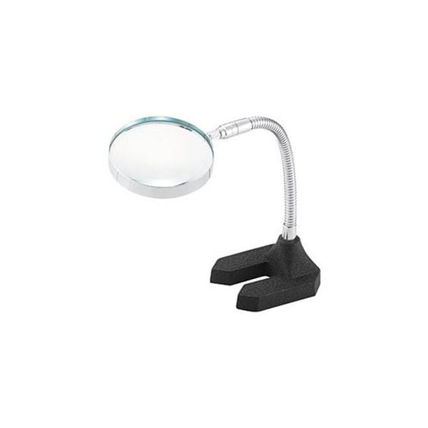 （まとめ）TRUSCOスタンドルーペ（フレキシブル式） TL-SLF 1台[x3セット]