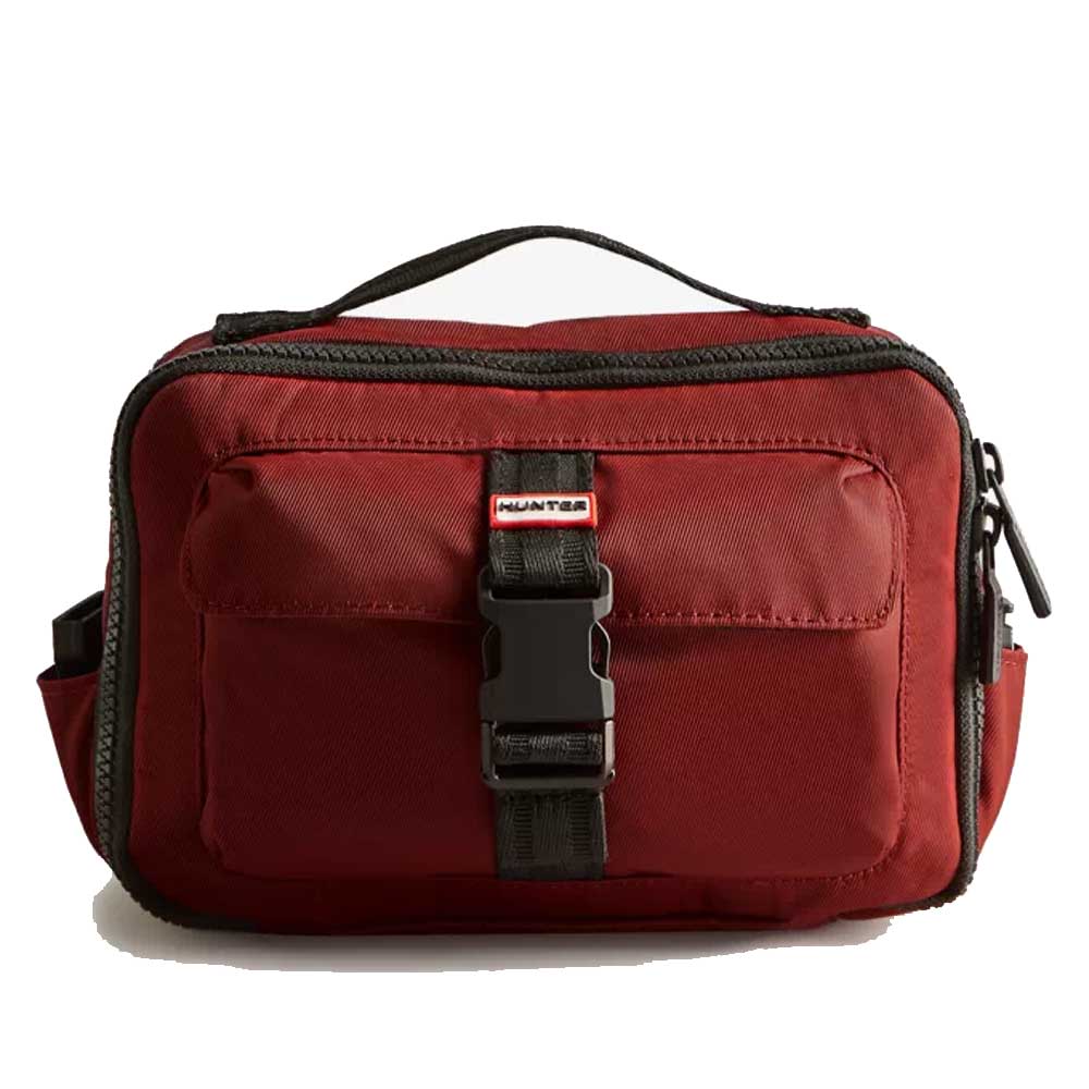 UBX1211KBM ナイロン 3WAY トップ クリップ クロスボディ バッグ （カラー：Fall Red） メッセンジャー ショルダーバッグ クロスボディ バッグ