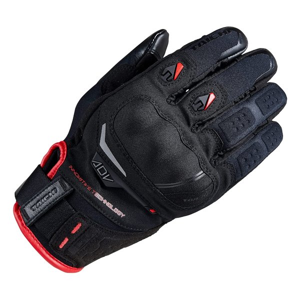 DRYMASTER コンパス グローブ BK/RD Lサイズ オールシーズン タッチパネル対応 RST451BK02L