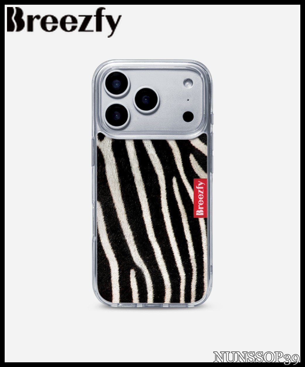 Breezfy ZEBRA - Clear Frame