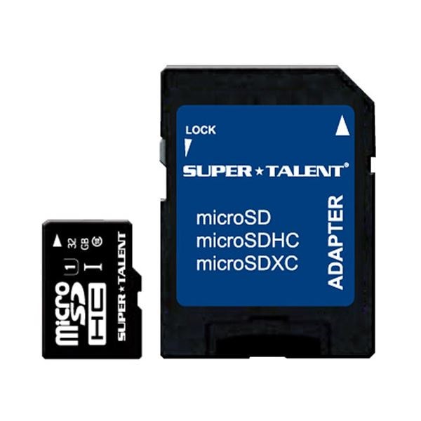 （まとめ） スーパータレント UHS-ICLASS10対応 microSDHCカード 32GB ST32MSU1P 1枚 5セット
