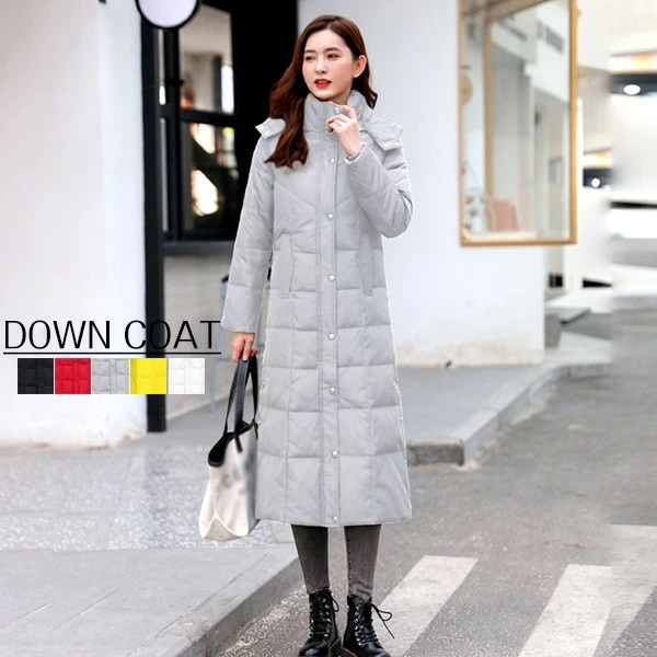 ダウンコート ベンチコート レディース ロング 90％ダウン 大きいサイズ 超ロング ダウンコート 防寒性抜群 ダウンジャケット アウター ダウン 冬 ギフト 30代 40代 50代 ミセス 母 ロン