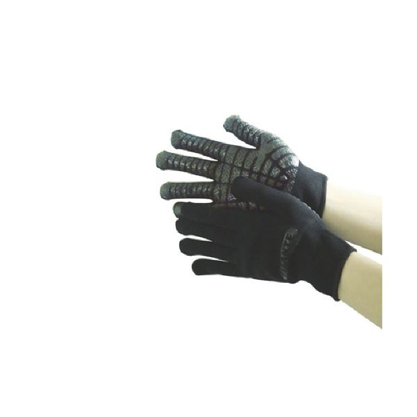 （まとめ）丸和ケミカル ピタンテ 黒 フリー 1150-BK 1双 [x50セット]