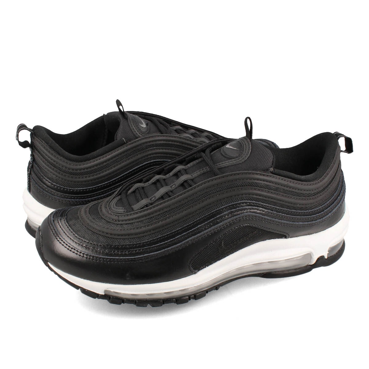 WMNS AIR MAX 97 BLACK/BLACK/WHITE/METALLIC DARK GREY