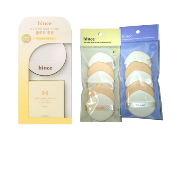 セカンドスキン グロークッション 本品+レフィル+ パフ5個入り